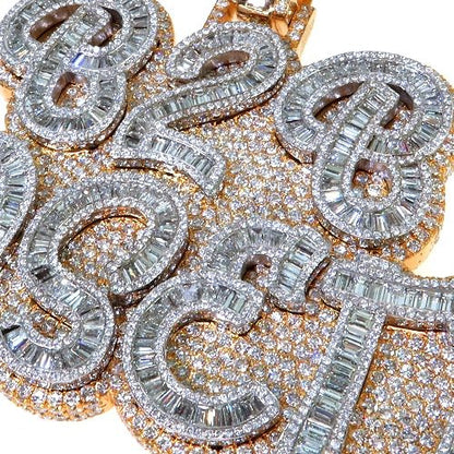 Custom Made  Diamond Pendant