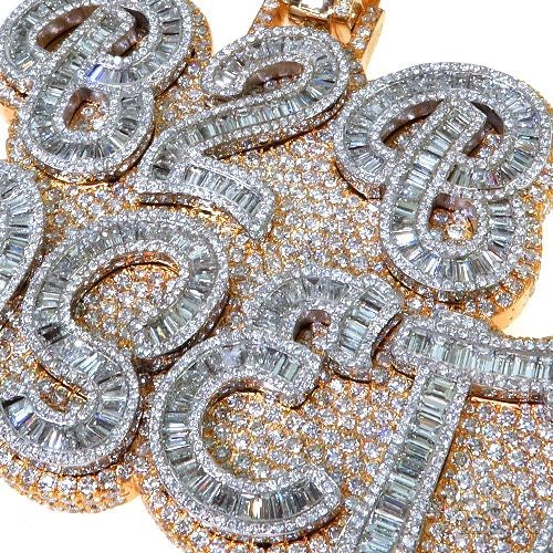 Custom Made  Diamond Pendant