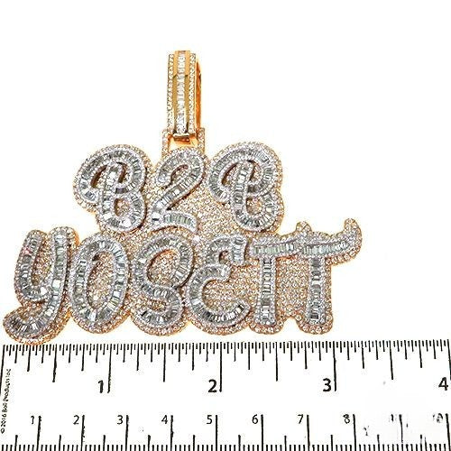 Custom Made  Diamond Pendant
