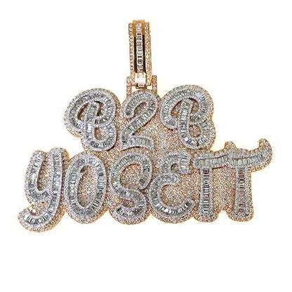 Custom Made  Diamond Pendant