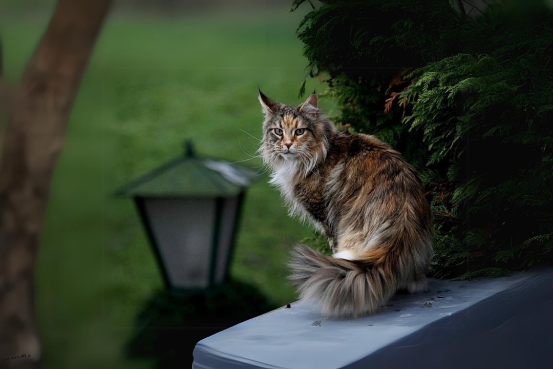 Maine Coon Cat